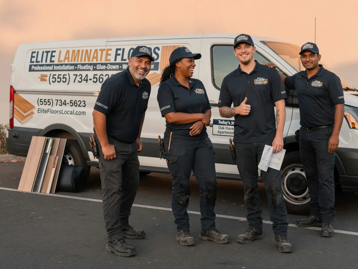 Laminate flooring installation company in Baskin, LA